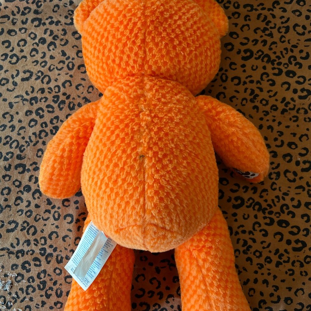Build A Bear Pumpkin Jack O Lantern Halloween Bear Light Up Head 2018 - Picture 4 of 11